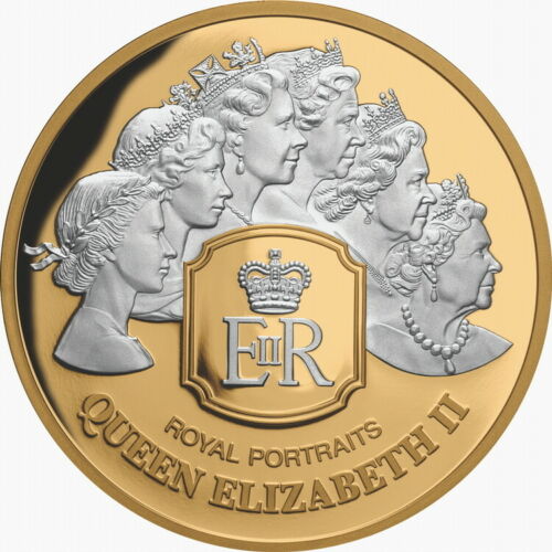 Tokelau 2020 $100 Queen Elizabeth II Royal Portraits 1oz .9999 Gold Proof Coin