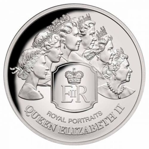Tokelau 2020 $5 Queen Elizabeth II Royal Portraits 1oz Silver Proof Coin