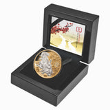 Solomon Islands 2023 $25 Lunar Rabbit Platinum Plated 1oz Gold Proof Coin