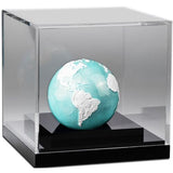 Barbados 2023 $5 Frozen Marble Planet Earth Spherical 3 Oz Silver Coin