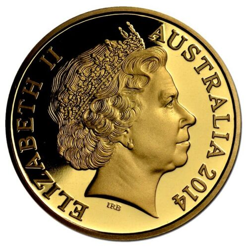 Australia 2014 $1 Proof Mob of Roos WMF World Money Fair