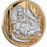 Niue 2022 $10 Apex Predators 5oz Silver Proof 4-Coin Set 25 Sets Minted Matching Edge Numbering