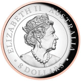 Australian Koala 2022 $8 5oz Silver Proof High Relief Gilded Coin