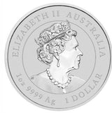Australia 2023 $1 Year of the Rabbit 1 oz Silver Trio 3 x 1oz 99.99% Silver Gilded, Coloured and Proof Coins - Lunar Series III - Perth Mint
