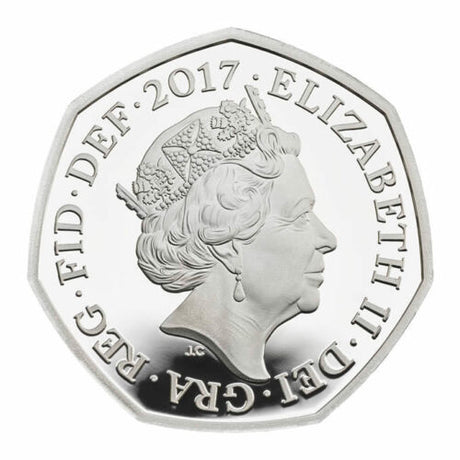 United Kingdom 2017 50p Beatrix Potter - Tom Kitten Silver Proof