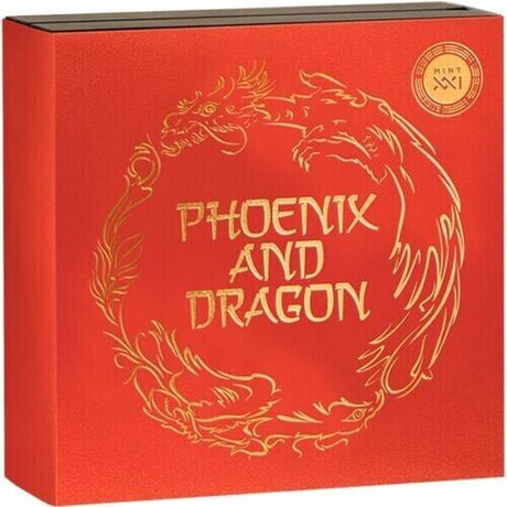Tokelau 2022 $1 Phoenix and Dragon 1 oz Pure Meteorite Proof Coin Only 888 made