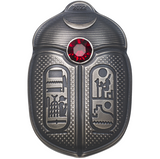 Palau 2022 $5 Scarab Ramses II 1 Oz .999 Antique Silver Coin CIT Smartminting®