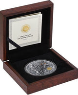 Niue 2023 $5 Shaolin Dragon Kung Fu Martial Art Styles 2 Oz Antique Silver Coin 500 Made