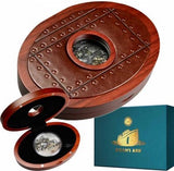 Tokelau 2021 $10 Fundamental Stories of Bible Series Noah's Ark 5 oz  Silver Antique High Relief Coin